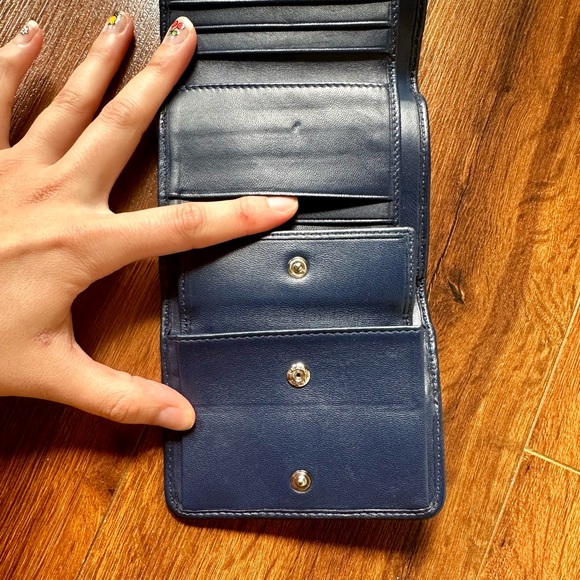 Prada Trifold Wallet Nappa Gaufre Compact - Picture 6 of 7